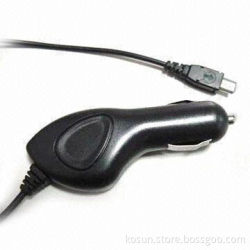 In-car Charger with 4.6 to 13.8V DC Output Voltage, CE, E-mark and RoHS Certified